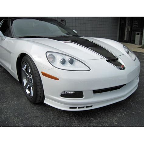 Corvette Z06 Style Front Chin Splitter with Dual Screens : 2005-2013 C On Sale ...