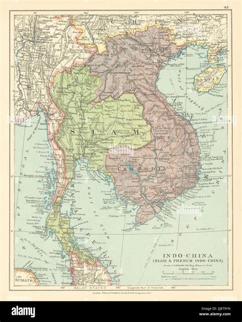 Thailand Cambodia And Vietnam Map - Guinna Hyacinthia