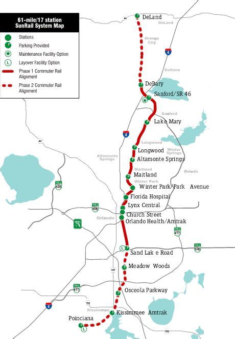 Sunrail Map ~ ELAMP