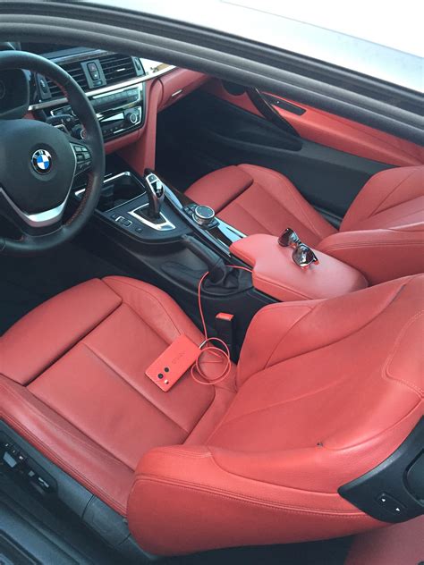 2015 435i Red Interior : BMW