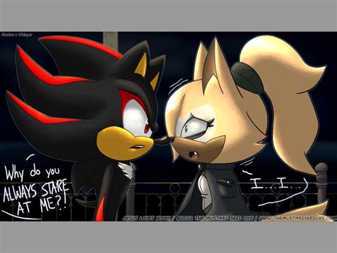 ♥Shadow the Hedgehog x Whisper the Wolf♥ by Tiny MustardSeed on Dribbble