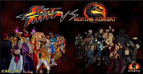 Street Fighter Vs. Mortal Kombat 2 - Street Fighter vs Mortal Kombat Fan Art (36337529) - Fanpop