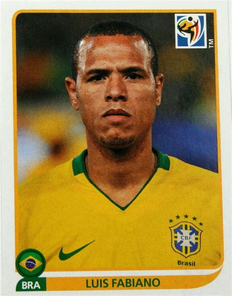 Luis Fabiano of Brazil. 2010 World Cup Finals card. | Brazil football team, World cup, World cup ...