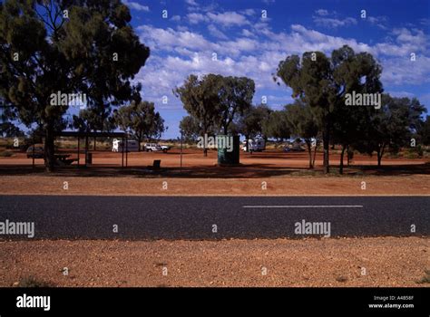 Roadside camping area Stock Photo - Alamy