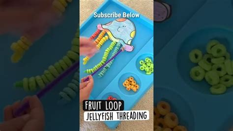 Froot Loops, Fish Crafts, Jelly Fish, Aac, Craft Videos, Diy Crafts For ...