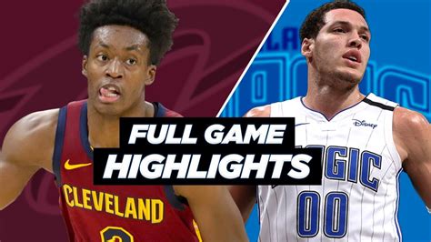 CLEVELAND CAVALIERS vs ORLANDO MAGIC - FULL GAME HIGHLIGHTS | 2021 NBA ...