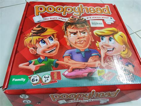 Poopy Head Game, Hobbies & Toys, Toys & Games on Carousell