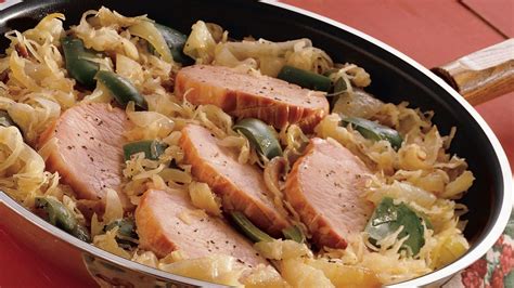 Smoked Pork and Sauerkraut Recipe - Pillsbury.com