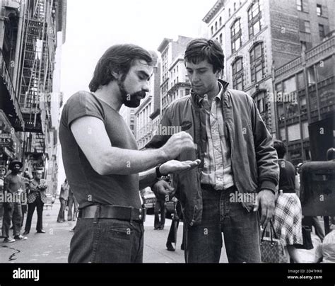 MARTIN SCORSESE and ROBERT DE NIRO in TAXI DRIVER (1976), directed by ...