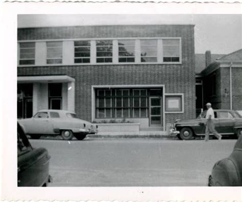 Onslow County Library, exterior view from the front :: Library History Collection | County ...