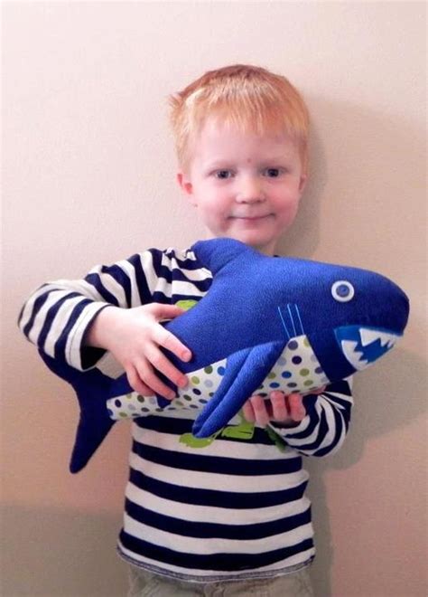 Shark Plush Toy Pattern PDF INSTANT DOWNLOAD | Etsy in 2021 | Stuffed toys patterns, Shark plush ...
