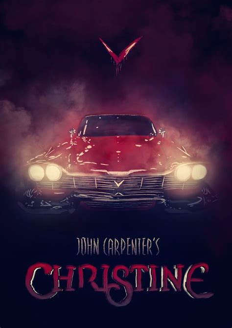 Christine by Thierry Dulau - Home of the Alternative Movie Poster -AMP- | Horror movie posters ...