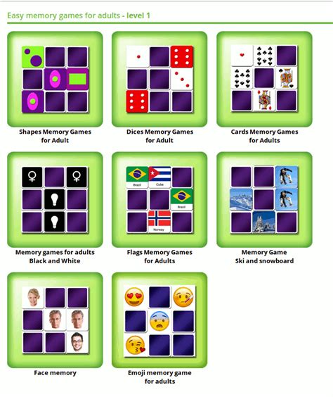 Free Memory Games for Adults and Seniors - Make Tech Easier