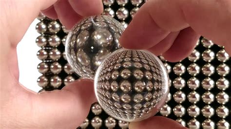 Playing with 10mm Neodymium Magnet Balls - YouTube