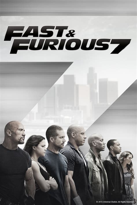 Furious 7 (2015) - Posters — The Movie Database (TMDB)