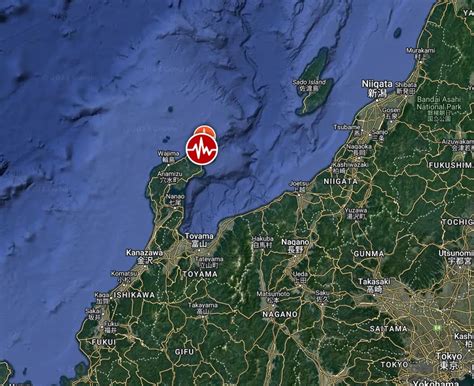 Destructive M7.6 earthquake in Japan results in at least 222 fatalities, 1.2 m (4 feet) tsunami ...