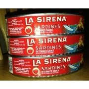 La Sirena Sardines, In Tomato Sauce: Calories, Nutrition Analysis ...