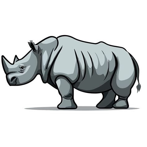 Rhinoceros icon clipart transparent background 24043926 PNG