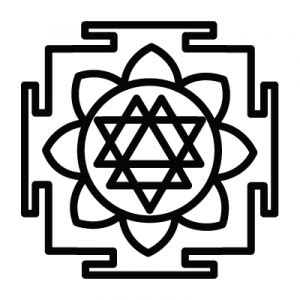 Durga Yantra symbol - Yantra Icons Vectors