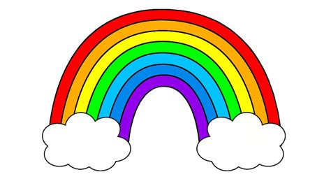 Learn Rainbow Colors Seven Colours for Toddlers and Kids! - YouTube - ClipArt Best - ClipArt Best