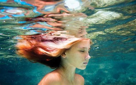 c Underwater Portrait, Underwater Painting, Underwater Photos, Underwater World, Art Painting ...