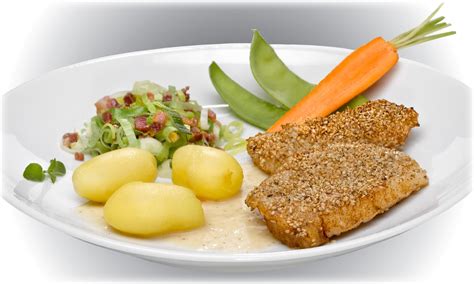 Fish (MSC) - Recipes Alaska Pollock fillet with mild mustard dressing