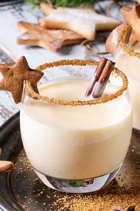 Holiday Eggnog Cocktail Recipe - Savored Sips