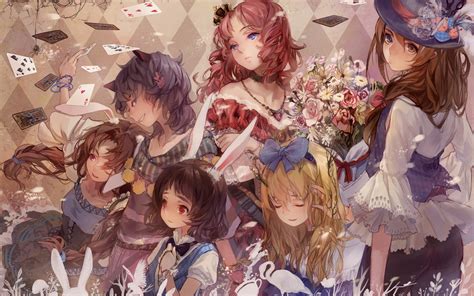 Download Anime Alice In Wonderland HD Wallpaper