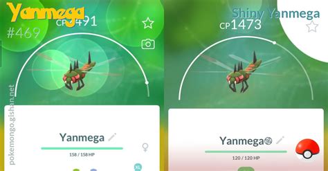 Shiny Yanmega - Pokemon Go