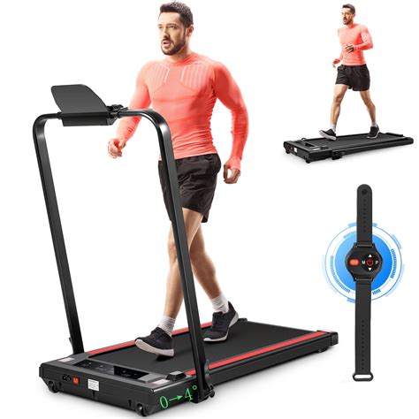 ADNOOM 2 in 1 Under Desk Treadmill with Incline-Max Treadmill 300 lb Capacity,Walking Pad ...