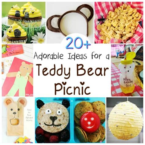 20+ Teddy Bear Picnic Ideas ⋆ Sugar, Spice and Glitter