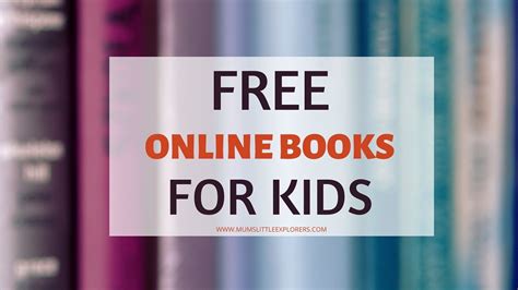 Free Online Story Books for Kids - Mum's Little Explorers