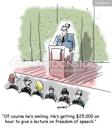 Public Lecture Cartoons and Comics - funny pictures from CartoonStock