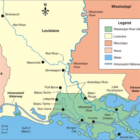 (PDF) Mississippi River Delta: Land Subsidence and Coastal Erosion