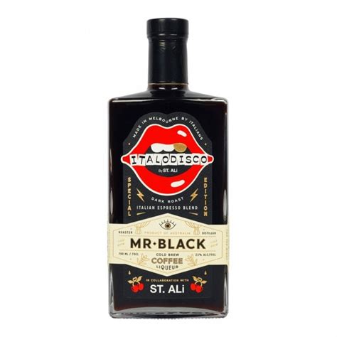 Mr Black Cold Brew Coffee Liqueur - Italo Disco Limited Edition - Liqueurs from The Whisky World UK