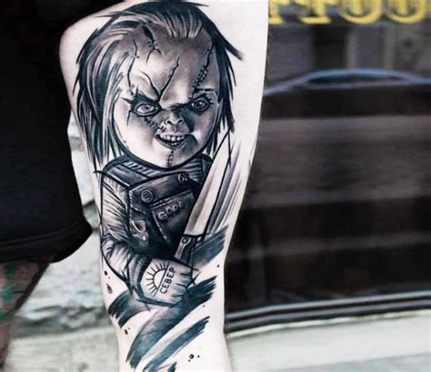 Share 65+ realistic chucky tattoo latest - in.cdgdbentre