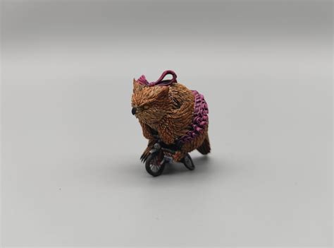 Owlbear Cub Miniature on a Bicycle Baldurs Gate 3 Cirucs of the Last Days - Etsy