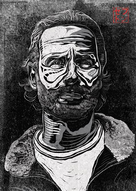 My fan art of Rick Grimes! : r/thewalkingdead