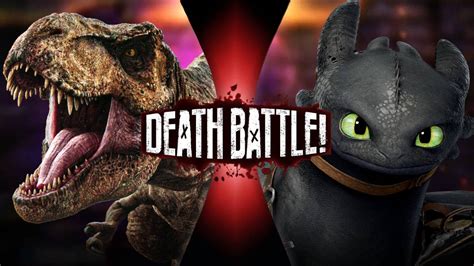 Rexy vs. Toothless! [DEATH BATTLE!] by chrisZ2006 on DeviantArt