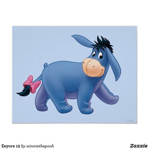 Eeyore 12 poster | Zazzle.com | Eeyore pictures, Eeyore, Pooh