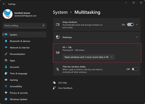 How to Change Alt+Tab Settings in Windows 11? | Gear Up Windows