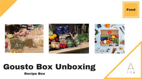 Gousto Box | Fresh Recipe Box (Promo code inside!). – Alejandra's Life