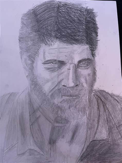 The Last of Us art I did in art school : r/thelastofus