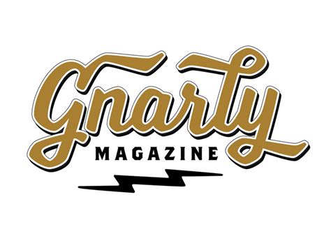 Gnarly Magazine Logo by Johnny VonGriz on Dribbble