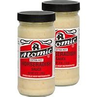 Amazon.com : Atomic Horseradish - Extra Hot - "2 Pack" - 6 Oz Jars - 12 Ozs : Horseradish ...