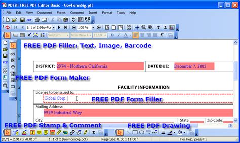 Form Fillable Pdf Editor Free Download - Printable Forms Free Online