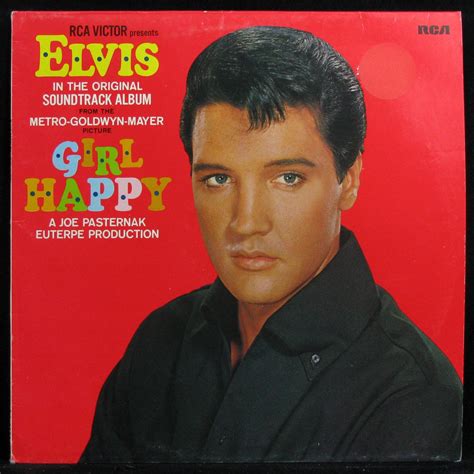 Купить виниловую пластинку Elvis Presley - Girl Happy, 1977, EX+/NM