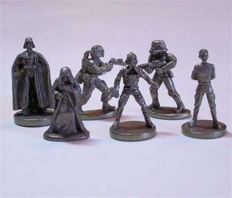 Items similar to 6 Star Wars Monopoly Game Pieces - The Empire on Etsy