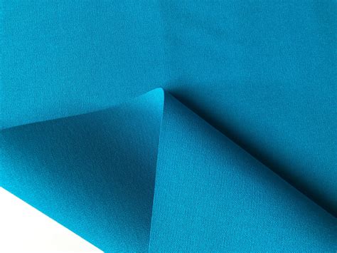 Turquoise Plain DRALON Outdoor Fabric Solid Acrylic Teflon Waterproof ...