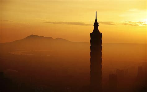 sunrise, Taipei 101, Architecture, Cityscape, City, Building, Sunset, Taipei, Taiwan Wallpapers ...